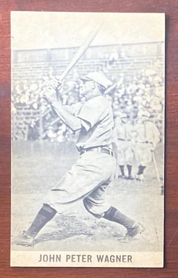 1960-61 Exhibits Wrigley Field HOF Set-Break Honus Wagner Pittsburgh Pirates - Image 1 of 2