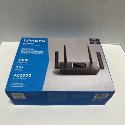 Linksys MR9000 Max-Stream Tri-Band AC3000Wi-Fi 5 Router MR9000 OpenBox - Image 1 of 4