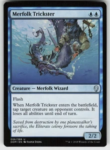 Merfolk Trickster U Dominaria 56 MTG - Picture 1 of 2