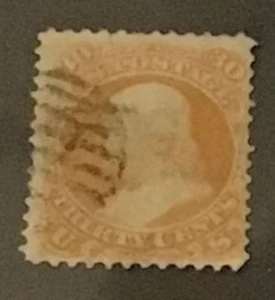 U.S. Stamp Cat. #71, Used, Cat. Val. $250 - Picture 1 of 2