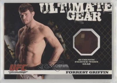 2009 Topps UFC Round 1 Ultimate Gear /500 Forrest Griffin #UG-FG Rookie RC - Image 1 of 2