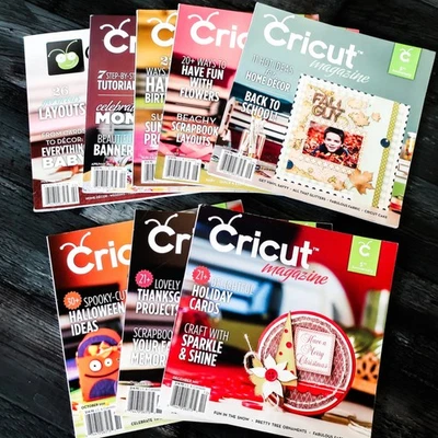 Eight (8) CRICUT MAGAZINES (1st year) 2011, in Pristine Condition - Image 1 of 4