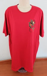 Crazy Shirts Women's Red Shark Short Sleeve Pullover Top Size Large - Picture 1 of 6