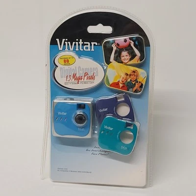VIVITAR Vivicam 3301 Mini Action Digital Camera - 1.3 Mega Pixel - Image 1 of 4