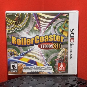 Roller Coaster Tycoon 3D (Nintendo 3DS, 2012) Working, Tested - Picture 1 of 4