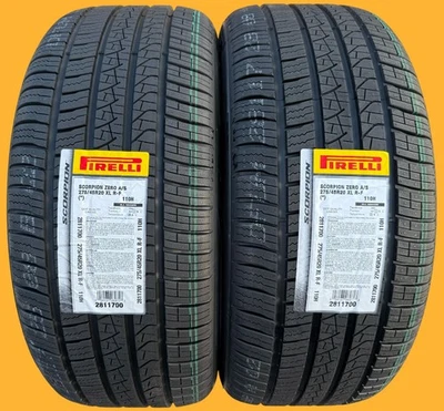 DOS NUEVOS NEUMÁTICOS 275/45R20 110H Pirelli Scorpion Zero A/S Run Flat RFT RF BMW Foto 1 de 4