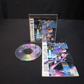 Nights Into Dreams Sega Saturn Not For Resale Version With Manual Untested