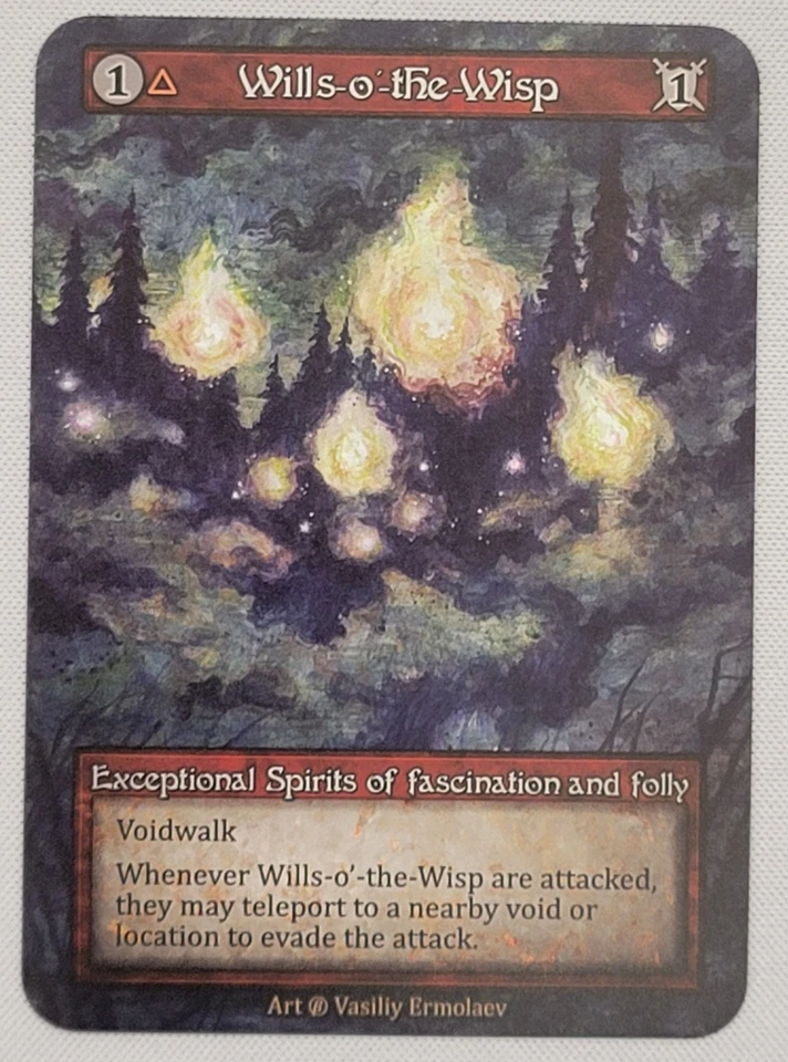 Wills-o-the-Wisp - Beta - Sorcery Contested Realm Exceptional Spirits - Image 1 of 1