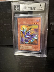 Yu-Gi-Oh! OCG Japanese Toon Cannon Soldier PE-09 Ultra Rare Holo BGS 8 - Picture 1 of 2