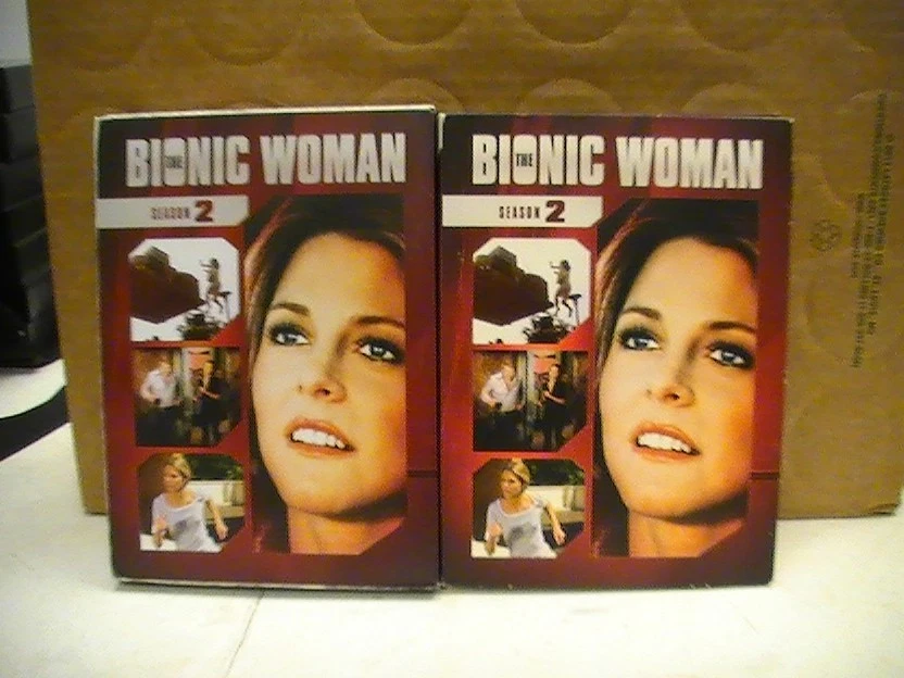 The Bionic Woman 1977 Season 2 5 DVD 2011 Lindsay Wagner Lee Majors Cyborg Jaime - Image 1 of 4