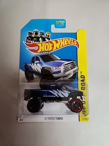 New Hot Wheels '10 Toyota Tundra Blue HW Off-Road 131/250 Pickup Truck - Picture 1 of 10