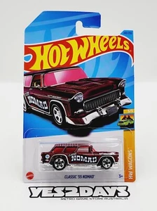 Tarjeta larga Chevy Nomad 55 Chev Hot Wheels Classic '55 2023 - Imagen 1 de 3