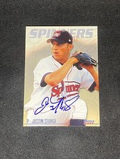 Justin Sturge 2003 Choice Lowell Spinners #19 Auto Autographed Signed MILB Card