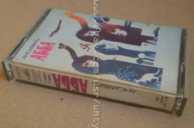 ABBA "ENSEMBLE ABBA" 1979 MELODIYA USSR RARE ORIGINAL TAPE CASSETTE SWEDEN STARS - Image 1 of 4