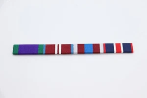 GSM, Queens Diamond, Platin Jubiläum und Königskrönungsmedaille Bandleiste - Bild 1 von 3