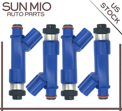 4 件燃油喷射器喷嘴适用于丰田 Yaris 2007 - 2018 1.5L 23250-21040 FJ806 — 第 1/4 张图片