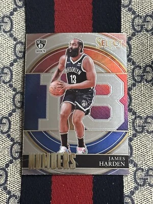 2021-22 Panini Select Numbers James Harden Brooklyn Nets #36 Insert - Image 1 of 2