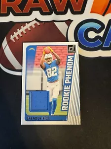 2024 Donruss Brenden Rice Rookie Phenom Jersey #RPJ-BRI Chargers - Picture 1 of 2