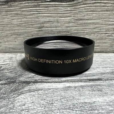 Opteka 10x Macro Close-Up Lens for 67mm Threaded Digital Camera Lenses #S10-3 - Image 1 of 3