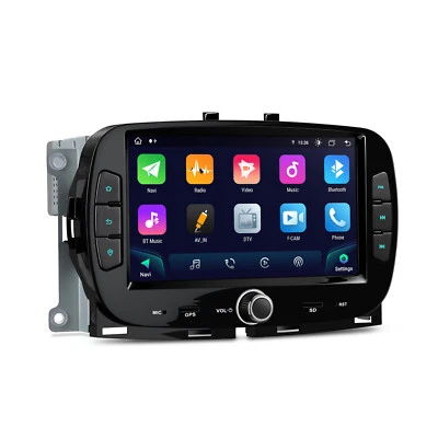 XTRONS Android 14 Autoradio GPS Navi 64GB DSP RDS CarAutoPlay USB für Fiat 500 - Bild 1 von 4
