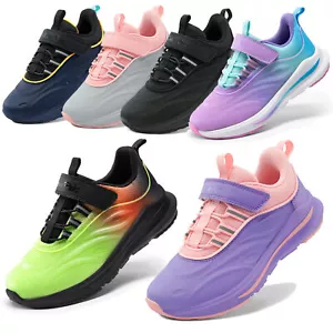 Boys Girls Shoes Kids Tennis Running Athletic Protective Walking Shoes Sneakers - Picture 1 of 51