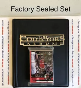Michael Jordan 1999 cubierta superior tributo 30 cd conjunto sellado grado 10 potencial + carpeta - Imagen 1 de 9