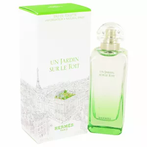 Hermes Un Jardin Sur Le Toit Perfume 3.4oz Eau De Toilette Spray MSRP $137 NIB - Picture 1 of 1