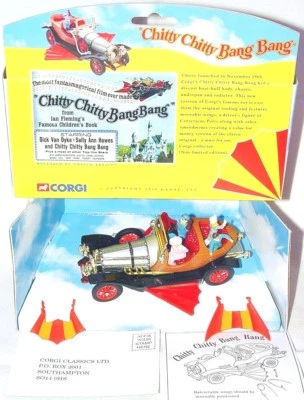 Corgi Toys 1:43 CHITTY CHITTY BANG BANG TV Model Car + All Figures 05301 MIB`99! - Image 1 of 4