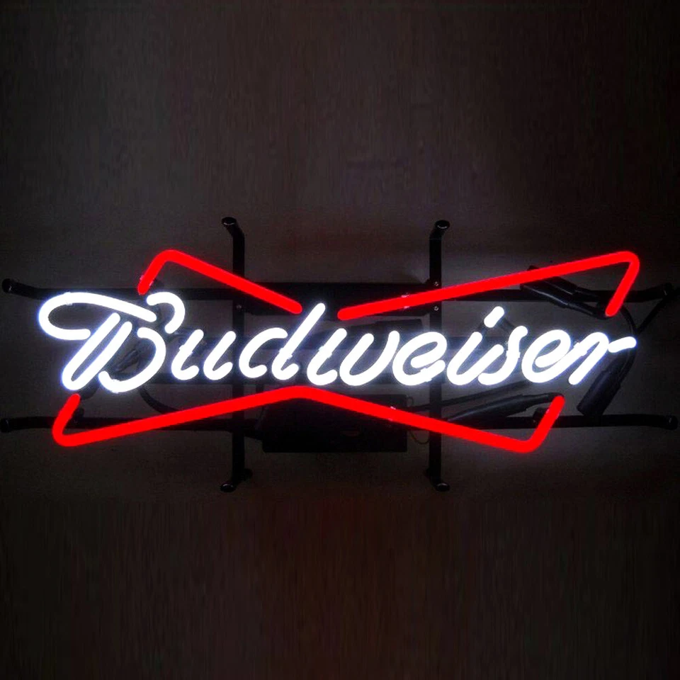 BVD 17"x10" Neon Sign Bier Bar Wand Dekor Leuchtreklame Nachtlicht Neon Werbung - Bild 1 von 1