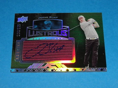 2014 Exquisite Golf JONAS BLIXT #65 Autograph Shirt RC/135 PGA Golf - Florida St - Image 1 of 2