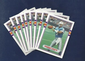 LOTTO DI NOVE 1989 TOPPS TRADED #79T RODNEY PEETE ROOKIE RASOIO AFFILATO .99 SPEDIZIONE - Foto 1 di 1