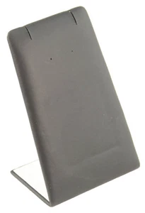 1 x Soporte de exhibición de pendientes de cuero colgante/gota - elección de color - (OE1) - Imagen 1 de 2