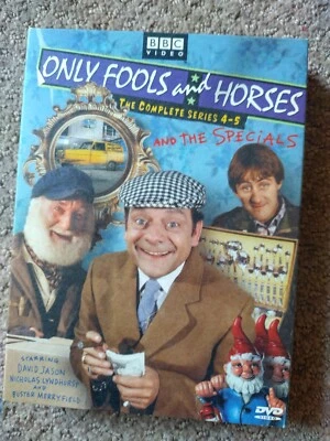 Only Fools and Horses - Complete Series 4-5 (DVD, 2004, 4-Disc Set) BBC - Imagem 1 de 4