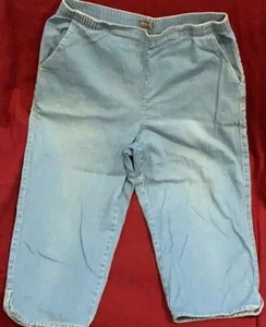 Koret Denim Capri's Women's Size 14 Light Blue Denim - Picture 1 of 3