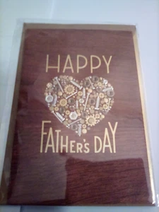 Happy Father’s Day Hallmark Greeting Card FREE SHIPPING - Picture 1 of 2