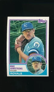 1983 Topps #219 Mike Armstrong * Pitcher * Kansas City Royals * NM * - Picture 1 of 2