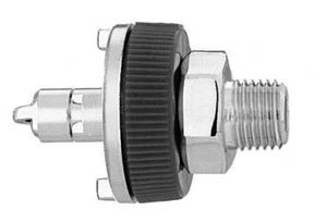 OHMEDA STYLE QUICK CONNECT - MEDICAL AIR CONNECT to 1/8" NPT Male - YELLOW - Picture 1 of 1
