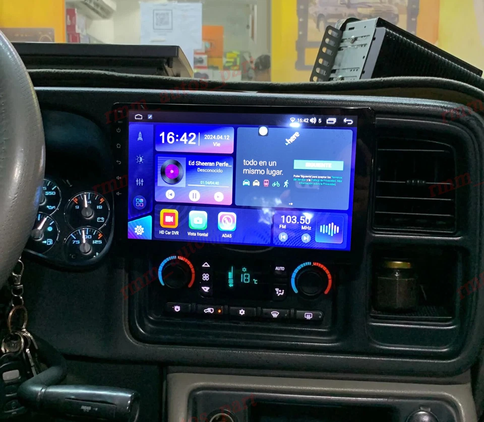 10.1" Carplay For Cadillac Escalade 2003-2006 Android 15 Car Radio GPS Stereo Foto 1 de 4