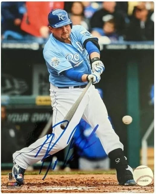 Billy Butler Signed Autographed Glossy 8x10 Photo : Kansas City Royals - Image 1 of 1