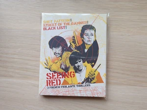 Seeing Red: 3 French Vigilante Thrillers Blu-ray | Slipcover | NEW NOT SEALED - Picture 1 of 8