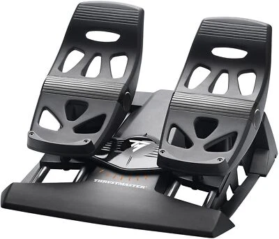 Pedales de timón Thrustmaster TFRP para simuladores de vuelo timones TFRP Foto 1 de 4