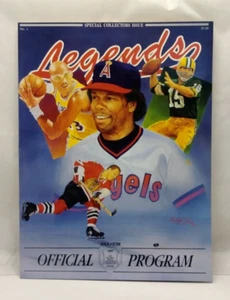 Legends Sports Memorabilia Official Program Magazine #1 with Uncut Card Sheet - Picture 1 of 4