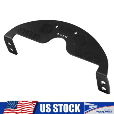 Cubierta de panel de tablero inferior anodizado NICECNC de aluminio para Kawasaki KLR650 2008-2018 Foto 1 de 4