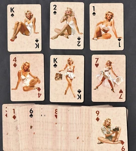 Marilyn Monroe Inspired Pinup Playing Cards Sealed Box Set Poker Sexy Dress - Picture 1 of 1