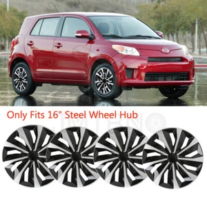 For Scion XD XA 16" Set of 4 Wheel Covers Snap On Hub Caps R16 Tire & Steel Rim - Picture 1 of 15