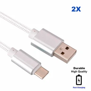 2X For Samsung Galaxy S8 S9 S10+ Note 8 9 USB-C Type-C 3.1 Charger Premium Cable - Picture 1 of 3