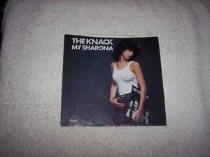 THE KNACK--MY SHARONA ORIGINAL 45 PS SLEEVE ONLY NO SPLITS #552 - Picture 1 of 2