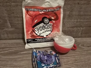 Burger King Pokemon Pokeball 1999 giocattolo #44-11 Muk - Foto 1 di 2