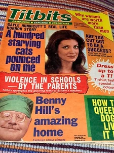 Gayle Hunnicutt. Benny Hill at home. Lene Lovich. Dallas producer Leonard Katz - Picture 1 of 1
