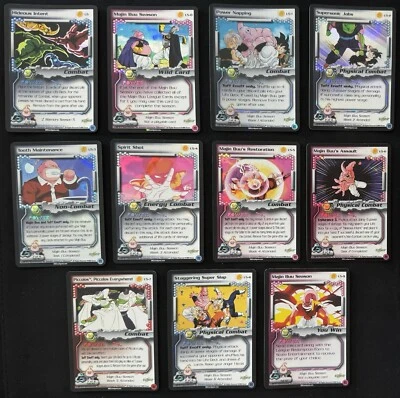 Majin Buu Season 5 Full Set Complete L5 - L5-9 Dragonball Z Score Foil Limited - Image 1 of 2